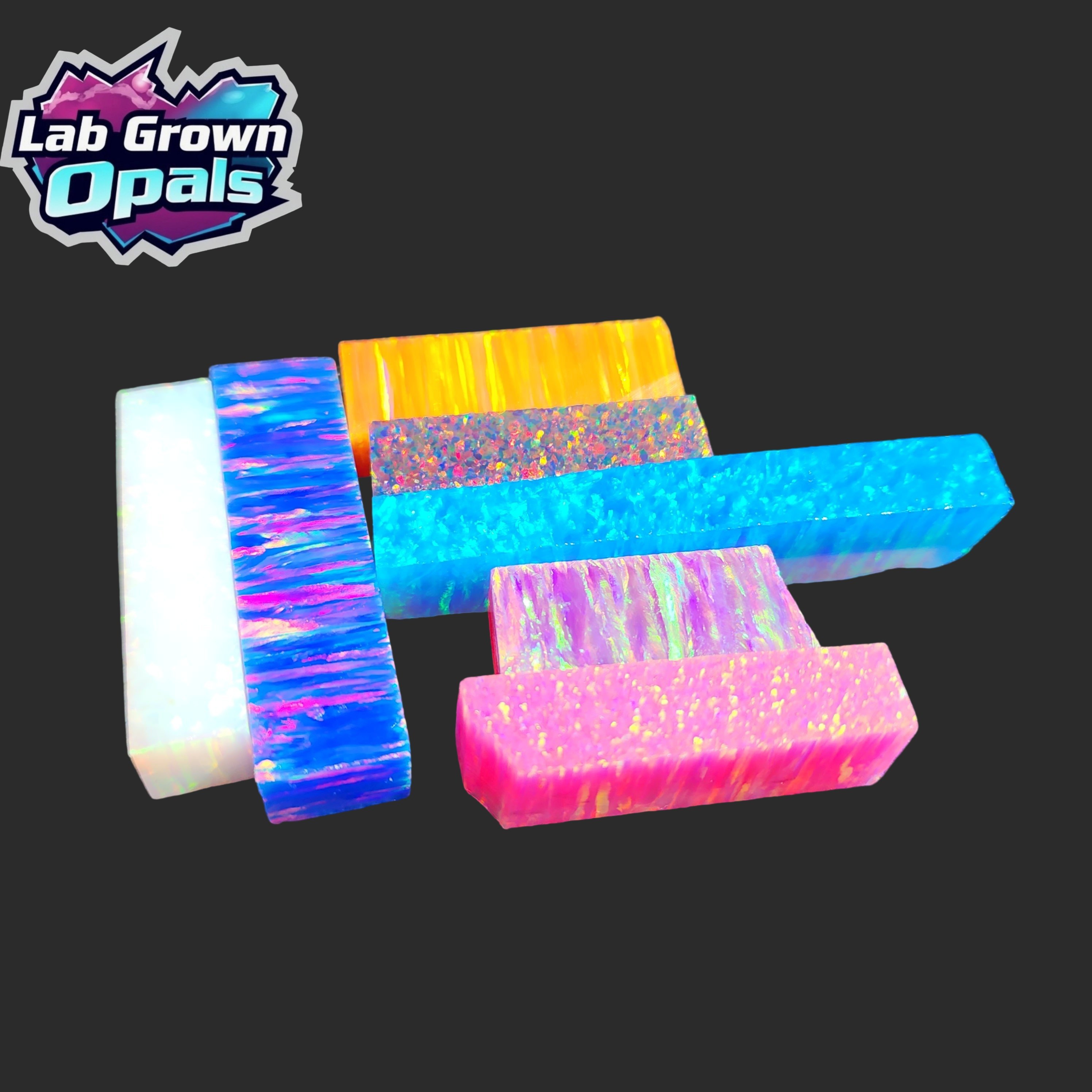 Impregnated Opal Sampler - 80 gram thin cuts